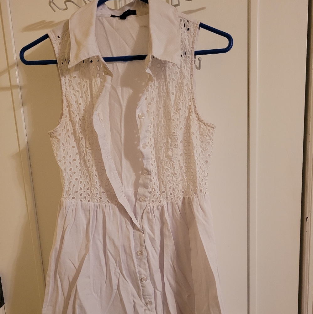 White dress size Small